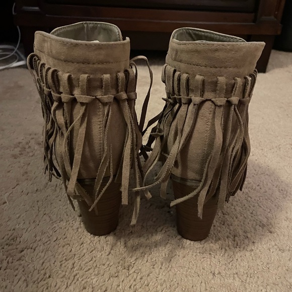 Fringe Booties - Picture 2 of 4